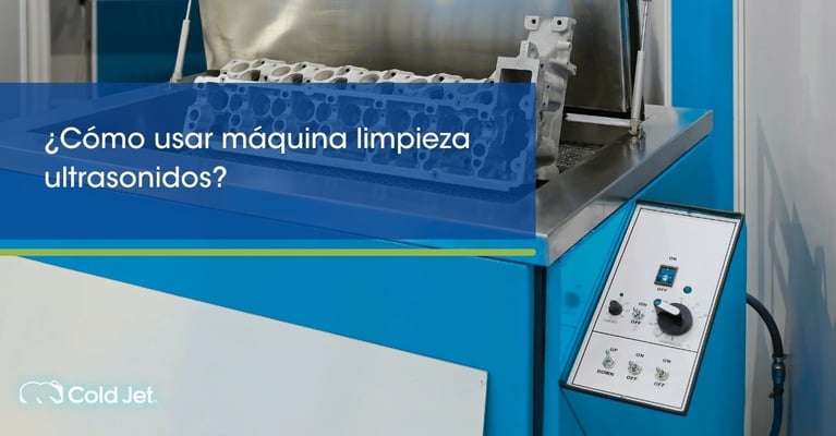 ¿Cómo usar la máquina limpieza ultrasonidos?