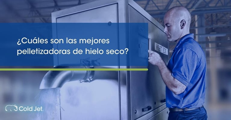 ¿Cuáles son las mejores peletizadoras de hielo seco?