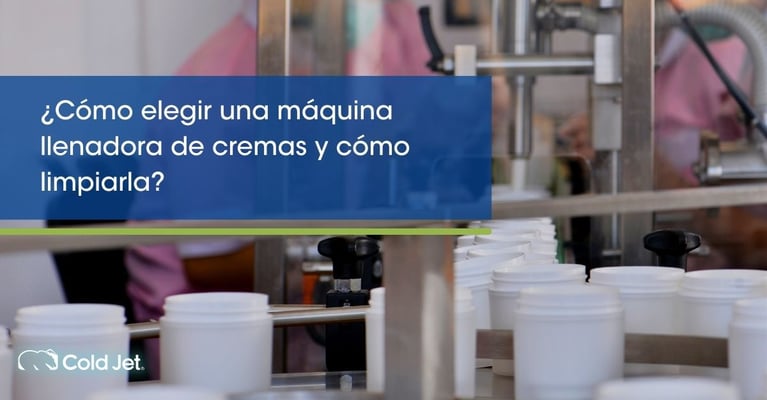 ¿Cómo elegir una máquina llenadora de cremas y cómo limpiarla?