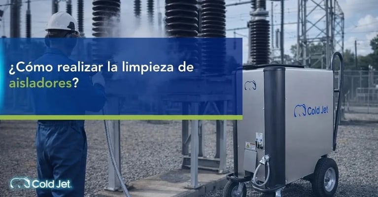 ¿Cómo realizar la limpieza de aisladores eléctricos?