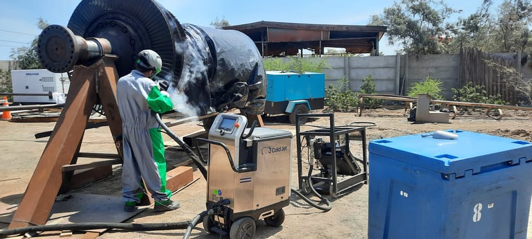 Contratista de Limpieza en Chile mejora su servicio con la Limpieza Criogénica