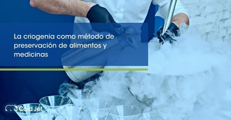El hielo seco como método de preservación de alimentos y medicinas