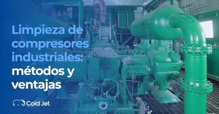 Limpieza de compresores industriales: métodos y ventajas