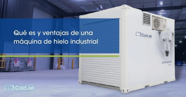 Qué es y ventajas de una máquina de hielo industrial
