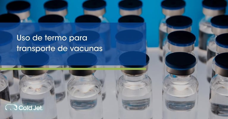 Uso de termo para transporte de vacunas